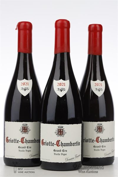 GRIOTTE CHAMBERTIN VIEILLE VIGNE 2021 - Fourrier - 3 Bottles