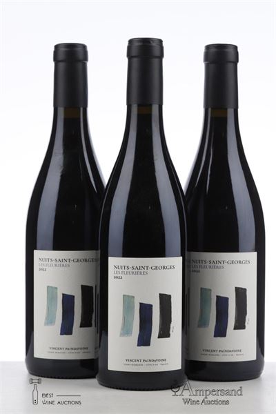 NUITS ST GEORGES LES FLEURIERES 2022 - Vincent Paindavoine - 3 Bottles