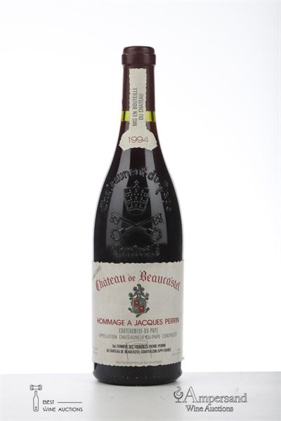 CHATEAUNEUF DU PAPE HOMMAGE A JACQUES PERRIN GRANDE CUVEE 1994 - Beaucastel - 1 Bottle