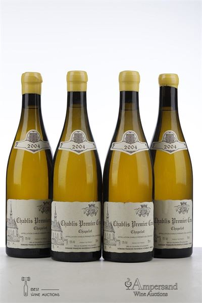 CHABLIS CHAPELOT 2004 - Francois Raveneau - 4 Bottles