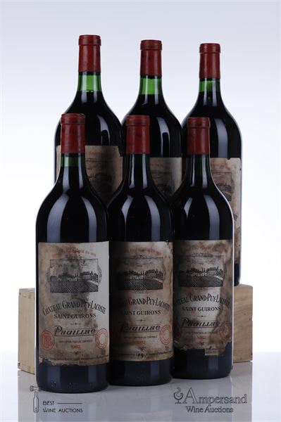 GRAND PUY LACOSTE 1982 - 6 Magnums