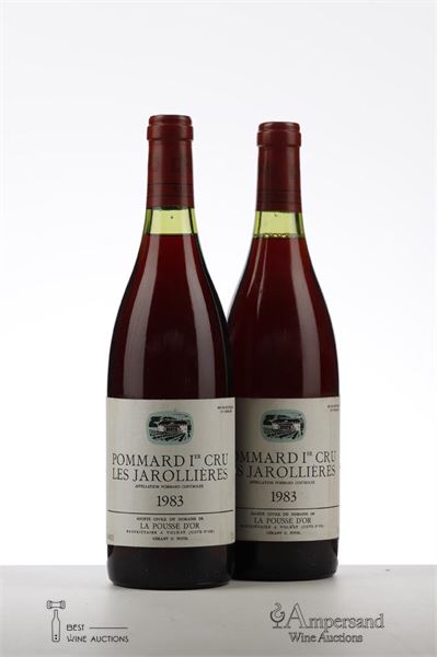 POMMARD LES JAROLLIERES 1983 - La Pousse d'Or - 2 Bottles