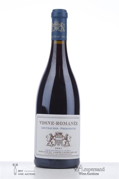 VOSNE ROMANEE LES CHAUMES 2007 - Comte Liger Belair - 1 Bottle