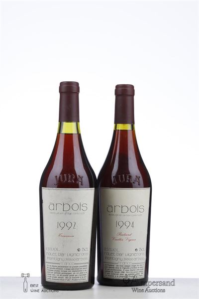 MIXED LOT ARBOIS RED 1992 - 1994 NV - Rolet - 2 Bottles
