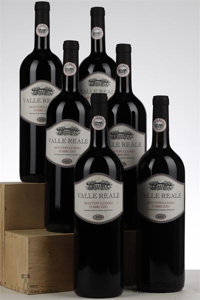 VALLE REALE MONTEPULCIANO D'ABRUZZO 2005 - Valle Reale - 6 Magnums