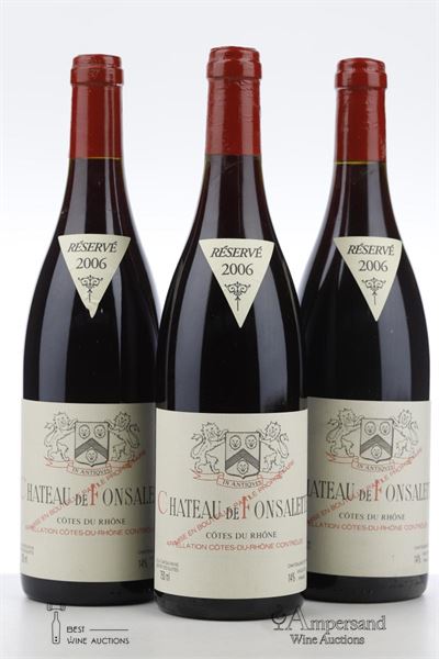 CHATEAU DE FONSALETTE 2006 - Reynaud - 3 Bottles