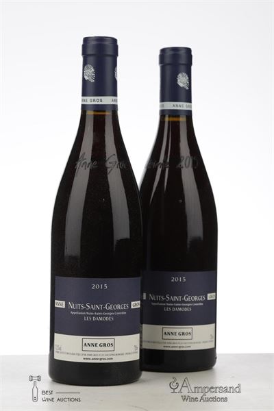 NUITS ST GEORGES LES DAMODES 2015 - Anne Gros - 2 Bottles