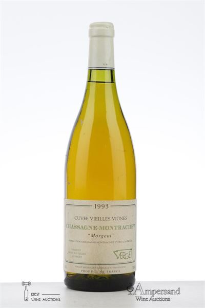 CHASSAGNE MONTRACHET BLANC MORGEOT CUVEE VIEILLES VIGNES 1993 - Verget - 1 Bottle