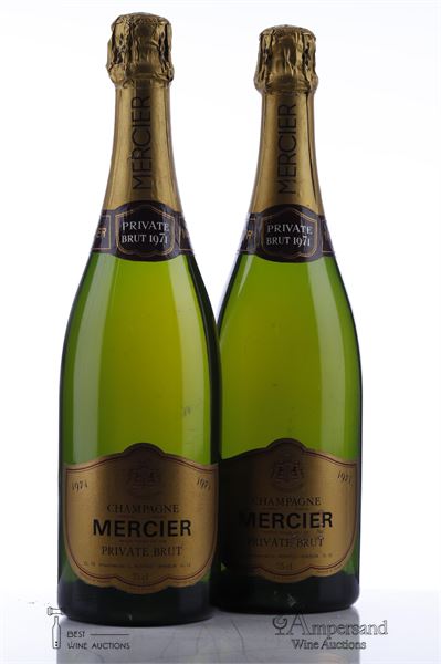 MERCIER PRIVATE BRUT 1971 - Mercier - 2 Bottles