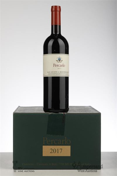 PERCARLO 2017 - San Giusto a Rentennano - 6 Bottles - Owc 6