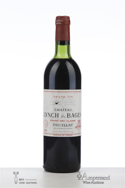 LYNCH BAGES 1981 - Mc - 1 Bottle