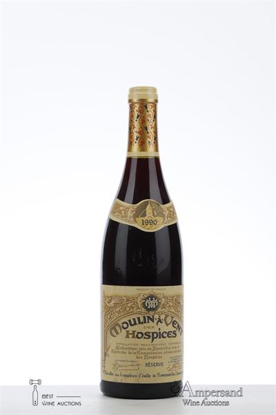 MOULIN A VENT HOSPICES DES RESERVE 1990 - Romaneche Thorins  - 1 Bottle