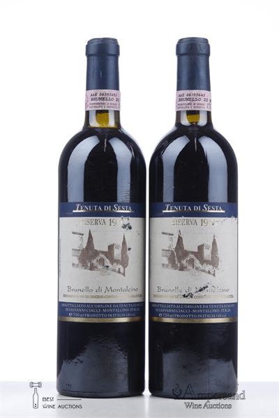 BRUNELLO DI MONTALCINO RISERVA 1997 - Tenuta di Sesta - 2 Bottles