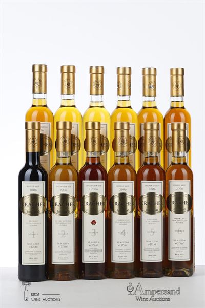 KRACHER TROCKENBEERENAUSLESE KOLLEKTION BOX 2006 - Alois Kracher 1 of 320 boxes - 12 x 0,375Ltr - Owc 12