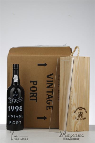 REAL VINICOLA VINTAGE PORT 1998 - Real Vinicola - 6 Bottles - Owc 1