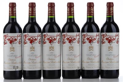 MOUTON ROTHSCHILD 1995 - 6 Bottles