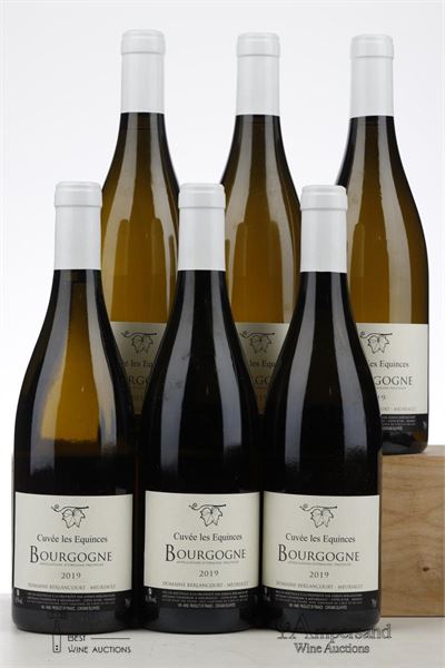 BOURGOGNE BLANC CUVEE LES EQUINCES 2019 - Domaine Berlancourt - 6 Bottles