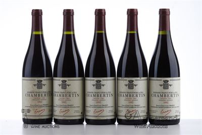 CHAMBERTIN 1992 - Trapet - 5 Bottles