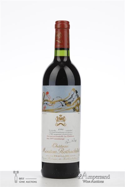 MOUTON ROTHSCHILD 1981 - Mc - 1 Bottle