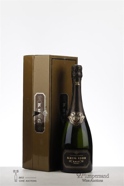 KRUG VINTAGE BRUT 1988 - Krug - 1 Bottle - Giftbox
