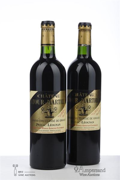 LATOUR MARTILLAC 2001 - Mc - 2 Bottles