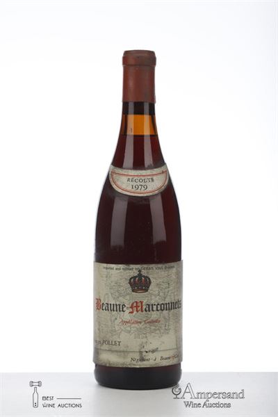 BEAUNE MARCONNETS 1979 - Georges Pollet - 1 Bottle