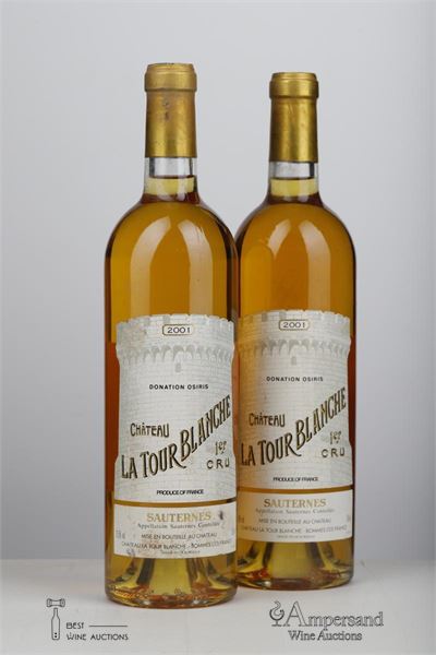 LA TOUR BLANCHE 2001 - Mc - 2 Bottles