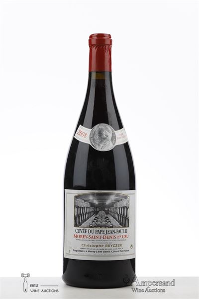 MOREY ST DENIS CUVEE DU PAPE JEAN PAUL II 2008 - Christophe Bryczek - 1 Magnum