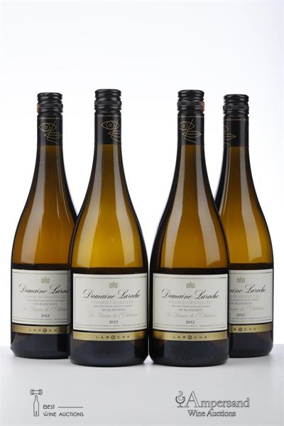 CHABLIS LES BLANCHOTS LA RESERVE DE L'OBEDIENCE 2012 - Domaine Laroche - 4 Bottles