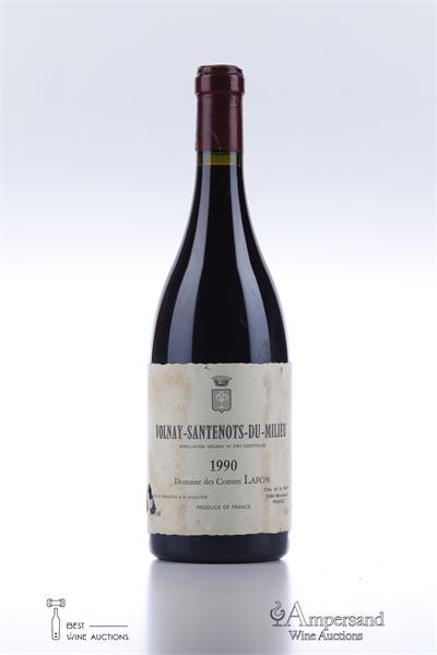 VOLNAY SANTENOTS DU MILIEU 1990 - Comtes Lafon - 1 Bottle