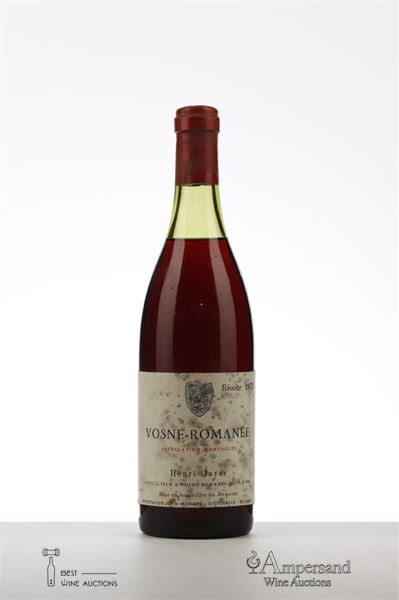 VOSNE ROMANEE 1972 - Henri Jayer - 1 Bottle