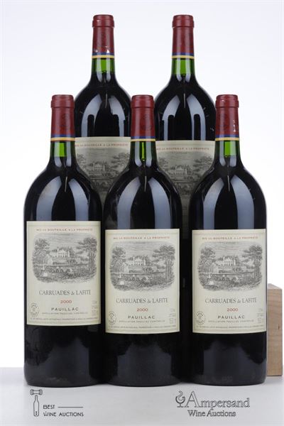 CARRUADES DE LAFITE ROTHSCHILD 2000 - Mc - 5 Magnums - Owc 6