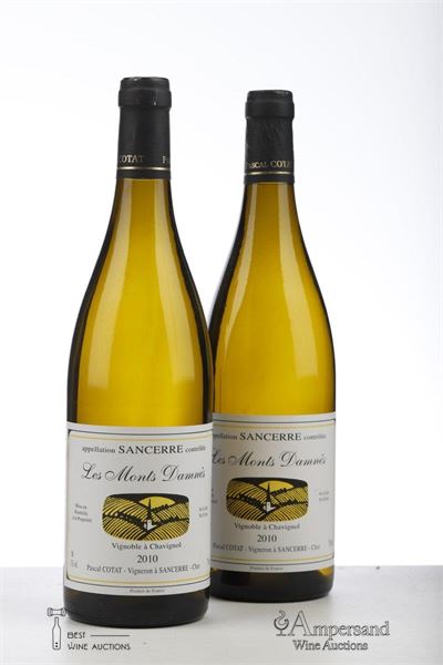 SANCERRE LES MONTS DAMNES 2010 - Pascal Cotat - 2 Bottles