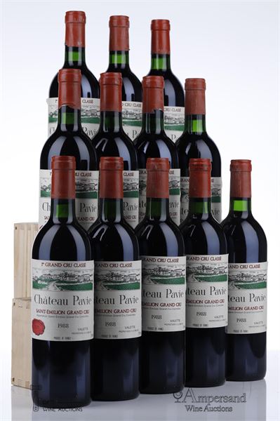 PAVIE 1988 - 12 Bottles - Owc 12