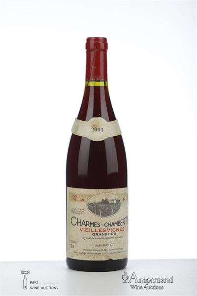 CHARMES CHAMBERTIN VIEILLES VIGNES 2003 - Jacky Truchot - 1 Bottle