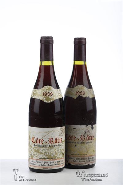 COTE ROTIE 1988 - Jamet - 2 Bottles