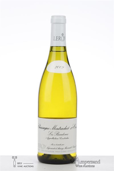 CHASSAGNE MONTRACHET BLANC LES BAUDINES 2009 - Maison Leroy - 1 Bottle