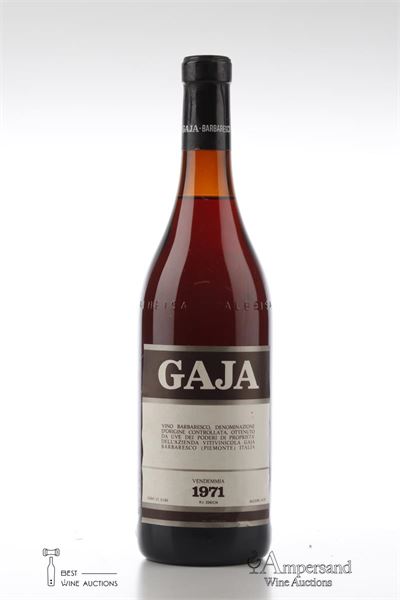 BARBARESCO 1971 - Gaja - 1 Bottle