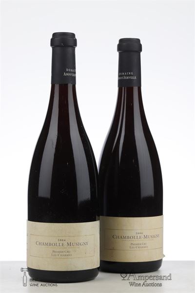 CHAMBOLLE MUSIGNY LES CHARMES 2004 - Amiot Servelle - 2 Bottles