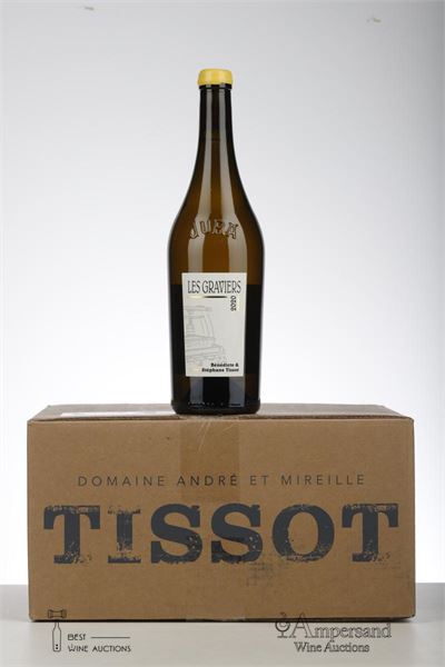 ARBOIS CHARDONNAY LES GRAVIERS 2020 - Benedicte & Stephane Tissot - 6 Bottles - Oc 6