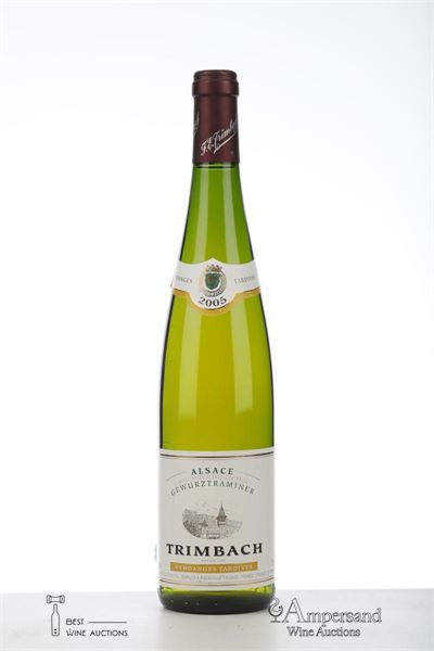 GEWURZTRAMINER VENDANGES TARDIVES 2005 - Trimbach - 1 Bottle