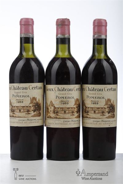 VIEUX CHATEAU CERTAN 1953 - Mc - 3 Bottles