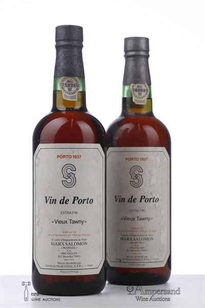 QUINTA DO NOVAL VIEUX TAWNY PORT EXTRA FIN 1937 - Quinta do Noval - Marx Salomon - 2 Bottles
