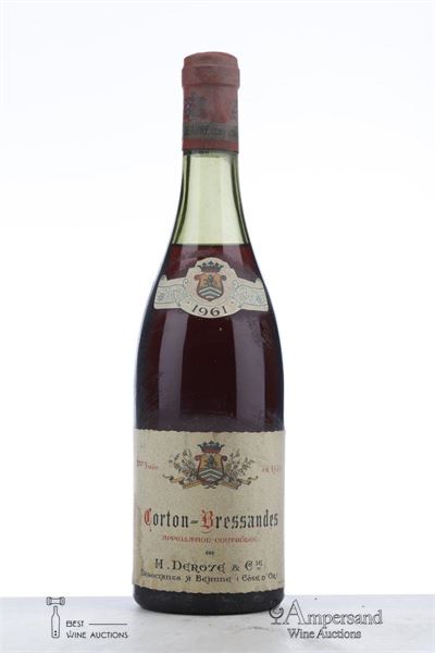 CORTON BRESSANDES 1961 - Deroye - 1 Bottle