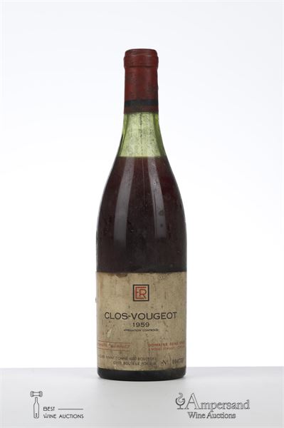 CLOS VOUGEOT 1959 - Rene Engel - 1 Bottle