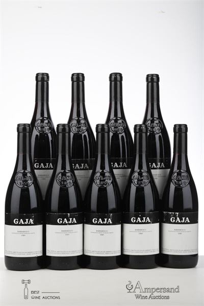 BARBARESCO 1989 - Gaja - 9 Bottles