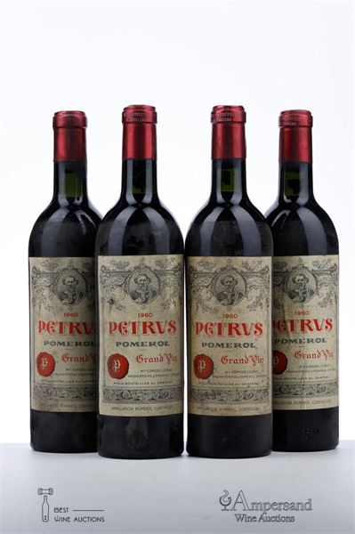 PETRUS 1960  - 4 Bottles