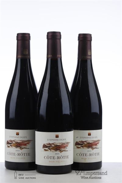 COTE ROTIE MON VILLAGE 2015 - Stephane Ogier - 3 Bottles