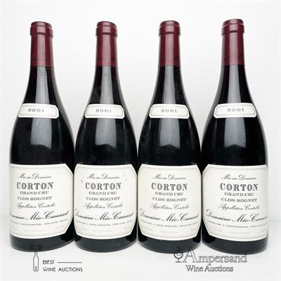 CORTON CLOS ROGNET 2001 - Meo Camuzet - 4 Bottles