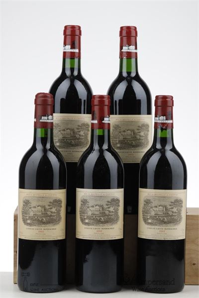 LAFITE ROTHSCHILD 1993 - Mc - 5 Bottles